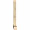 Ekena Millwork Portland Rough Sawn Timber Gable Bracket, Douglas Fir, 96"W x 64"H x 6"D x 6"F, 16/12 Pitch GBW096X64X0606POR00RDF - alternate 4